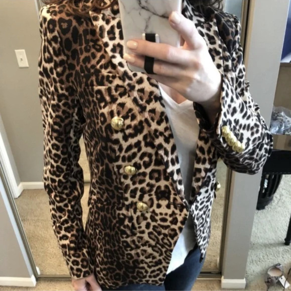Leopard Print Jackets & Coats